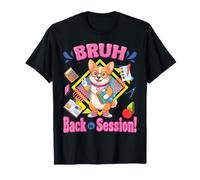 Un Estudiante de Corgi Dog va a la Escuela y regresa al Aula de Temporada Camiseta