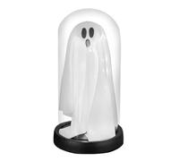 Un Fantasma En Una Campana De - Figura Fantasma LED Dentro De Una Cúpula De Vidrio, Decoración De Halloween Brillante Y aterradora | Casa Embrujada, Decoración De Fiesta, Luz Fantasma