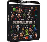 UN FILM MINECRAFT - STEELBOOK 1 (Blu-ray) Jason Momoa (Importación USA)