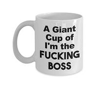 Un Gigante De Soy El Maldito Jefe Taza Con Asa Taza De Café Cerámica Tazas 330Ml Para Cacao Leche Oficina