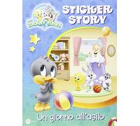 Un giorno all'asilo. Sticker story. Baby Looney Tunes. Con adesivi. Ediz. illustrata
