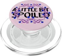 UN Girasol UN Poco ECONOMADO con UN Lindo Texto PopSockets PopGrip para MagSafe