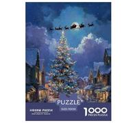 Un Gran árbol de Navidad Puzzles Imposible,desafío para Adultos Interesante Entretenimiento Creativo 1000 Piezas Obra De Arte De Juego De para Adultos Y Niños A Partir De 12 Años 70x50cm/1000pcs