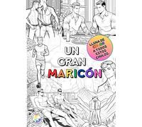 Un gran Maricón: Libro de colorear para adultos gays con escenas cotidianas.