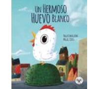 Un hermoso huevo blanco