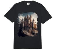 Un Hermoso Mundo de fantasía del Castillo de Cuento de Hadas Comfort Colors Adult Heavyweight T-Shirt