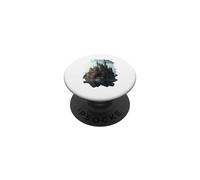Un Hermoso Mundo de fantasía del Castillo de Cuento de Hadas PopSockets PopGrip Adhesivo