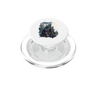 Un Hermoso Mundo de fantasía del Castillo de Cuento de Hadas PopSockets PopGrip para MagSafe