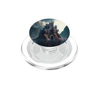 Un Hermoso Mundo de fantasía del Castillo de Cuento de Hadas PopSockets PopGrip para MagSafe