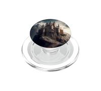 Un Hermoso Mundo de fantasía del Castillo de Cuento de Hadas PopSockets PopGrip para MagSafe