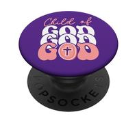 Un Hijo De Dios El Camino La Verdad La Vida Jesús Cruz León PopSockets PopGrip Adhesivo
