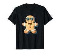 Un Hombre de Jengibre Inteligente con una Mirada Divertida Camiseta