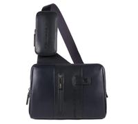 Un Hombro Piquadro Ca4974ub00 Bolsa De Hombro Hombre Cuero Azul