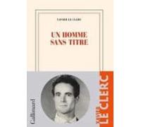 Un Homme Sans Titre (prix Littéraire De La Grande Mosquée De Paris 202