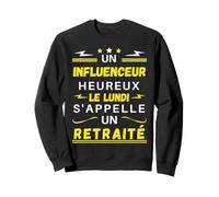 Un Influencer Feliz el Lunes Se Llama Jubilado Sudadera