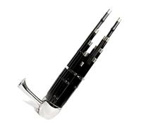 Un Instrumento De Viento En Re Mayor Adecuado Para Principiantes, 17 Cañas, Accesorios De Bambú Morado Para Actuaciones En Festivales,B