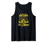 Un jardín que usé para cortar el césped Día del Padre Camiseta sin Mangas