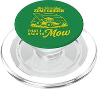 Un jardín que usé para cortar el césped Día del Padre PopSockets PopGrip para MagSafe