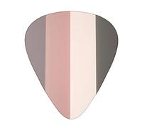 Un juego de 12 púas de esquema de color cálido y rústico, 3 grosores con funda para bajo, guitarra eléctrica y mucho más.