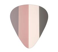 Un juego de 12 púas de guitarra de colores cálidos y rústicos, incluye 3 grosores de púas para guitarras acústicas, ukeleles y más.