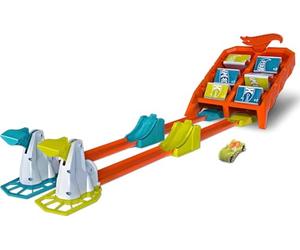 ¡Un Juego de Hot Wheels con Dos Pistas, Dos lanzadores, Dos rampas y un montón de Maneras de Jugar