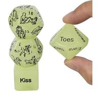 Un Juego Game Set de Juguetes de plástico para una Fiesta romántica de Dados Plsticos Hexaedricos Juego de Dados Plsticos de Despedid 6X5J2F7