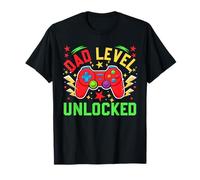 Un jugador desbloqueado del Día del Padre de Dad Level espera un nuevo bebé Camiseta