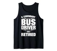 Un legendario conductor de autobús se ha retirado Camiseta sin Mangas