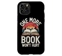 Un libro más no hará daño al lector de lectura de libros retro Bookworm Carcasa para iPhone 11 Pro