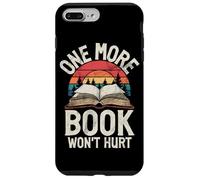 Un libro más no hará daño al lector de lectura de libros retro Bookworm Carcasa para iPhone 7 Plus/8 Plus