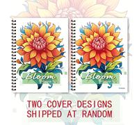 Un libro para colorear para adultos de 11.2 por 8.3 pulgadas, con 30 hojas. libro de diseñado para ayudar con la relajación y de la ansiedad, de papel de 100Gsm. Es un gran regalo para , , Pascua.