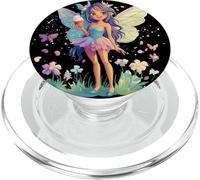 Un lindo hada con helado para un ambiente dulce PopSockets PopGrip para MagSafe