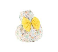 Un look diario suave y cómodo sin mangas para faldas para perros (amarillo, XS)