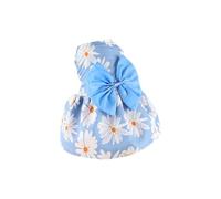 Un look diario suave y cómodo sin mangas para faldas para perros (Light Blue,L)