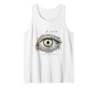 Un Look into The Future, diseño de Ojo futurista de Ciencia ficción Camiseta sin Mangas