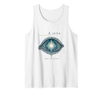Un Look into The Future, diseño de Ojo futurista de Ciencia ficción Camiseta sin Mangas