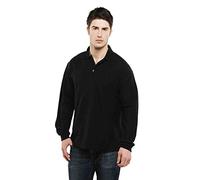 Un lothing - Camiseta de polo de manga larga para hombre, de 250 g/m2 - Azul - XX-Large