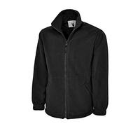Un lothing Chaqueta de microforro polar con cremallera completa de alta calidad