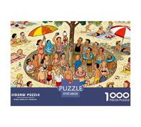 Un Lugar sombrío en la Playa de Verano Puzzle De Madera Impermeable Puzzles De 1000 Piezas Regalos para Adultos Desafiante Y Estimulante Rompecabezas Juegos Educativos