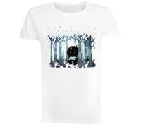 Un Lugar Tranquilo Camiseta Blanca para Mujeres De Manga Corta White Women tee Short Sleeve T-Shirt