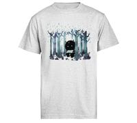 Un Lugar Tranquilo Camiseta Gris para Hombres De Manga Corta Grey Men tee Short Sleeve T-Shirt
