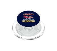 Un Mal día de Cornhole Sigue Siendo un Buen día Bebiendo PopSockets PopGrip para MagSafe