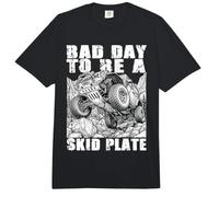Un Mal día para ser una Placa Protectora: una Divertida Comfort Colors Adult Heavyweight T-Shirt