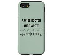 Un médico Sabio escribió una Vez, Divertido médico de Escritura a Mano Carcasa para iPhone SE (2020) / 7/8