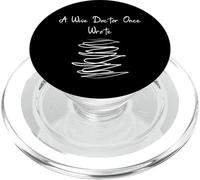 Un médico Sabio escribió una Vez, Divertido médico de Escritura a Mano PopSockets PopGrip para MagSafe