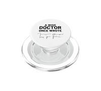 Un médico Sabio escribió una Vez Escritura ilegible PopSockets PopGrip para MagSafe