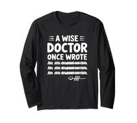 Un médico Sabio escribió una Vez - Funny Doctor Manuscrito Manga Larga