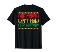 Un Mes no Puede Contener Nuestra Historia (en la Parte Posterior) Camiseta