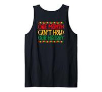 Un Mes no Puede Contener Nuestra Historia (en la Parte Posterior) Camiseta sin Mangas