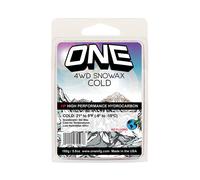 Un MFG 4WD Snowboard y Ski Wax 165g Bar grande Cera de una pelota de solo nieve fra de 21f a 5f (-6c a -15c) Aroma tropical sin fluoro